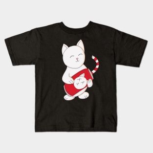 Cat And Soda Kids T-Shirt